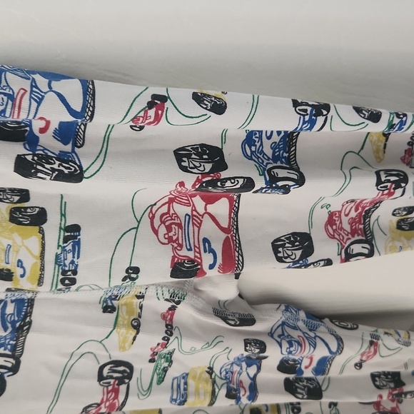 Hannah Andersson Kids Boys Racing Car Print Pijamas Set Size 10 - Picture 5 of 8